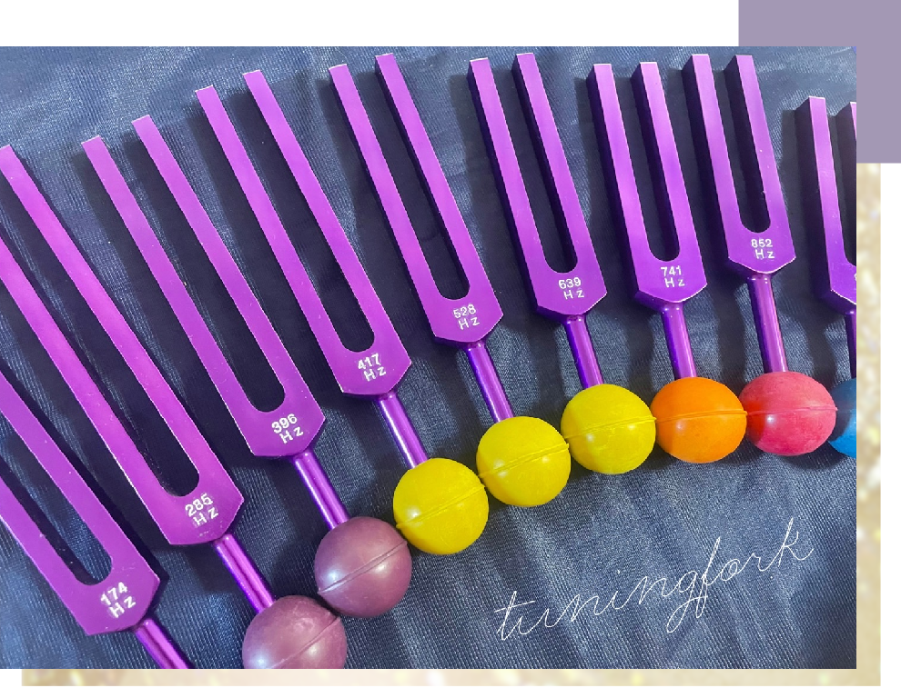 音叉施術イメージ